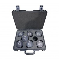 7 x CARL ZEISS JENA LENSES FOAM INSERT